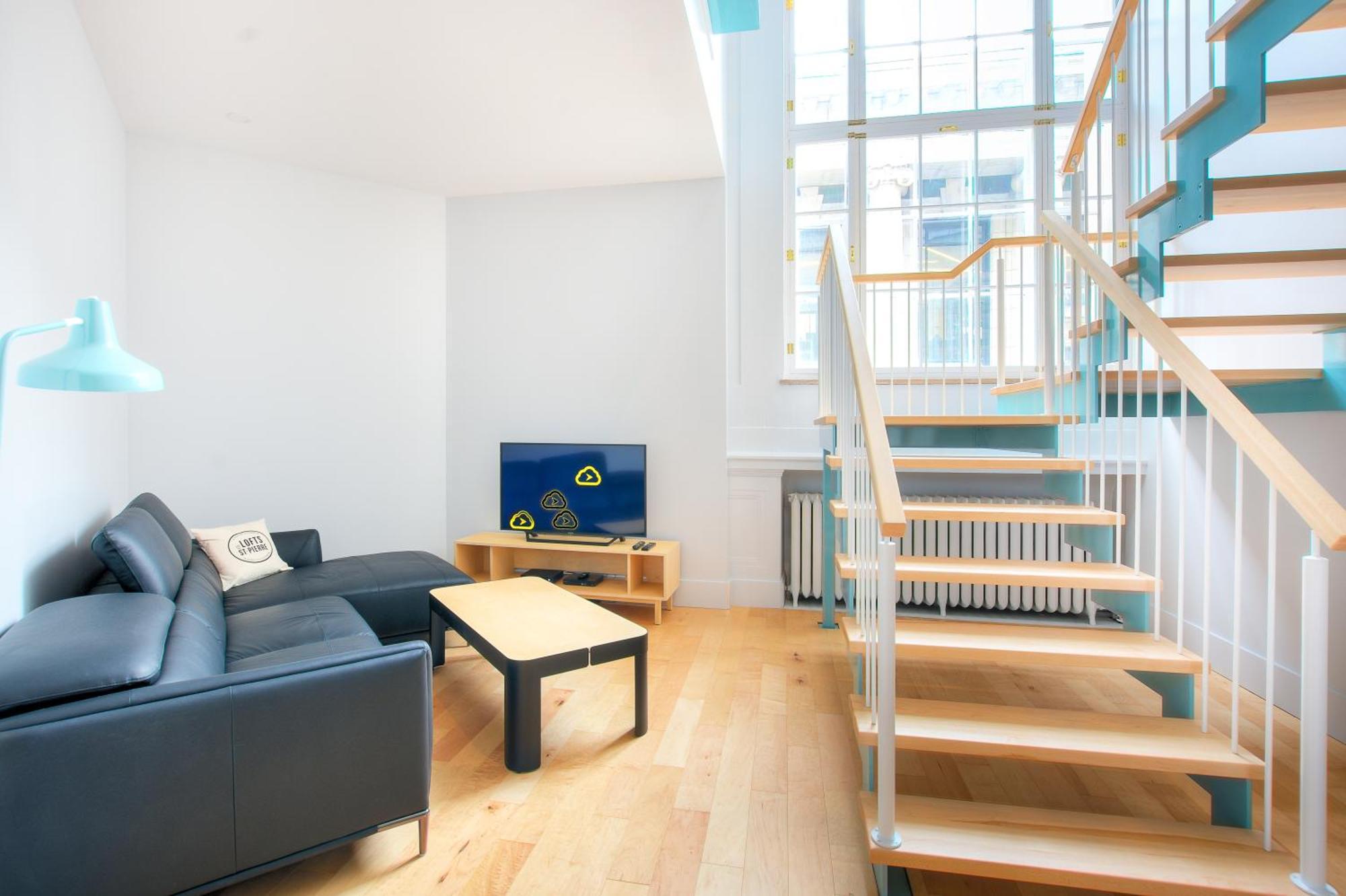 Apartmán Les Lofts St-Pierre - Par Les Lofts Vieux-Quebec Pokoj fotografie