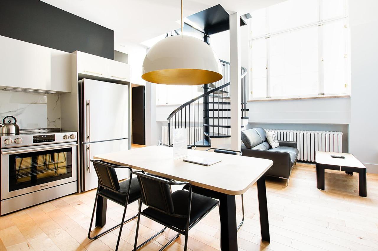 Apartmán Les Lofts St-Pierre - Par Les Lofts Vieux-Quebec Pokoj fotografie